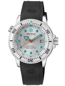 Juggernaut 5 44mm Swiss Automatic Diver White Ceramic Bezel - White Dial - Bracelet