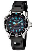 Juggernaut IV Swiss Automatic – Black Bezel Black Mother Of Pearl Dial Strap
