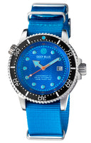 Juggernaut IV Swiss Automatic – Diver Black Bezel Blue Dial