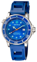 Juggernaut IV Swiss Automatic – Diver Blue Bezel Blue Dial