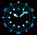 Juggernaut Iv Swiss Automatic �Black Bezel Platinum Mother Of Pearl Dial Bracelet