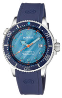Juggernaut IV Swiss Automatic – Blue Diver Mother Of Pearl Dial Strap