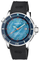 Juggernaut IV Swiss Automatic – Blue Diver Mother Of Pearl Dial Strap