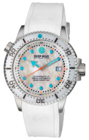 Juggernaut Iv Swiss Automatic � Diver Mother Of Pearl White Dial Strap