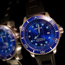 Juggernaut IV Swiss Automatic – Diver Rare Blue Dial Blue ,second Hand , One Of A Kind