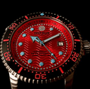 Juggernaut IV Swiss Automatic Diver Red