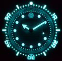 Juggernaut V USA Swiss Automatic – Diver White/blue Bezel - White Dial Bracelet