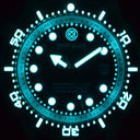 Juggernaut V USA Swiss Automatic � Diver Black/White Bezel - Black Dial Strap