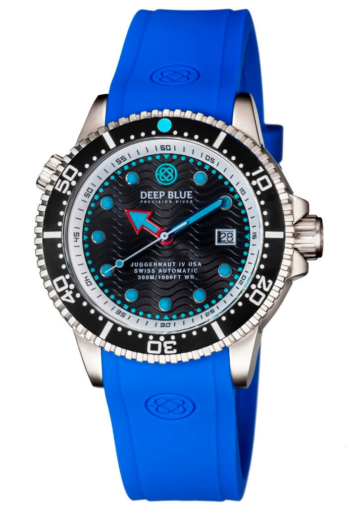 Light Blue Custom Fit OEM Silicon With Deep Blue Logo