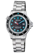 Juggernaut V USA Swiss Automatic � Diver Black/White Bezel - Black Dial Bracelet