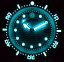Juggernaut IV USA Swiss Automatic – Diver #9 Black/white Bezel - White Dial Strap