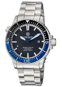 Master 1000 2.5 - 60 Hour Power Reserve Automatic Ceramic Bezel Diver Black/blue Bezel Black Dial