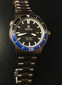 Master 1000 2.5 - 60 Hour Power Reserve Automatic Ceramic Bezel Diver Black/blue Bezel Black Dial