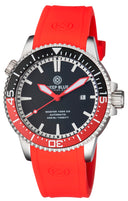 Master 1000 2.5 - 60 Hour Power Reserve Automatic – Ceramic Bezel Diver Black/red Bezel Black Dial