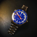 Master 1000 2.5 - 60 Hour Power Reserve Automatic – Ceramic Bezel Diver Blue Bezel Blue Dial