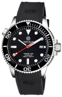 Master 1000 Automatic Diver Black Bezel -black Dial- Red Second Hand