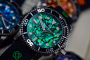 Master 1000 Automatic Diver Black Bezel � Green Abalone Shell Dial