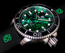 Master 1000 Automatic Diver Black Bezel � Green Abalone Shell Dial
