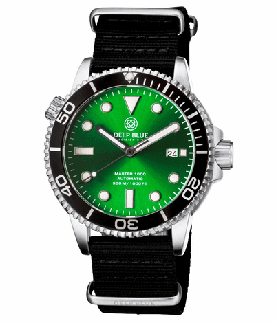 Black 1Pc Nylon NATO Strap