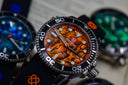 Master 1000 Automatic Diver Black Bezel – Orange Abalone Shell Dial