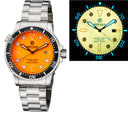 Master 1000 Automatic Diver Ceramic Black Bezel - Orange Full Luminous Dial Bracelet