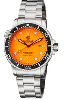Master 1000 Automatic Diver Ceramic Black Bezel - Orange Full Luminous Dial Bracelet
