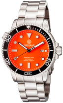 Master 1000 Automatic Diver Black Bezel -orange Matte Dial Bracelet