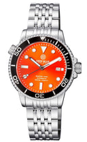 Master 1000 Automatic Diver Black Bezel -orange Matte Dial Bracelet