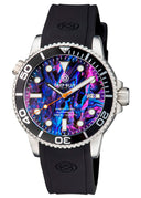 Master 1000 Automatic Diver Black Bezel – Purple Abalone Shell Dial