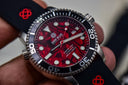 Master 1000 Automatic Diver Black Bezel - Red Abalone Shell Dial