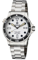 Master 1000 Automatic Diver Ceramic Black Bezel - White Full Luminous Dial Bracelet