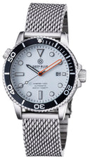 Master 1000 Automatic Diver Black Bezel-white Glossy Dial