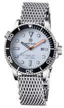 Master 1000 Automatic Diver Black Bezel-white Glossy Dial