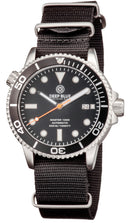 Master 1000 Automatic Diver Black Dial Org Sec Hand Nylon Strap