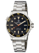 Master 1000 Automatic Diver Black Vintage Bezel – Black Dial Vintage Lume Bracelet