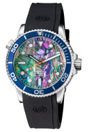 Master 1000 Automatic Diver Blue Bezel -large Abalone Shell Dial