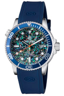 Master 1000 Automatic Diver Blue Bezel -small Abalone Shell Dial