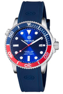 Master 1000 Automatic Diver Blue/red Bezel -blue Dial 20/30/40/50 Bezel