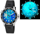 Master 1000 Automatic Diver Ceramic Black Bezel - North America Satellite Full Luminous Dial Strap