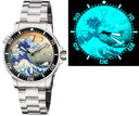 Master 1000 Automatic Diver Ceramic Black Bezel - Wave Full Luminous Dial Bracelet