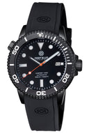 Master 1000 Automatic Diver PVD Black Case- Black Aluminum Bezel -black Dial-orange Second Hand