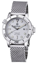 Master 1000 Automatic Diver Silver Bezel -White Glossy Dial