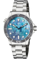 Master 1000 Automatic Diver Black PVD Ceramic Bezel – Platinum Mother Of Pearl Dial Bracelet