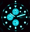 Master 1000 Chronograph Quartz Chronograph Black Bezel - Black Dial Lume Subdials Strap