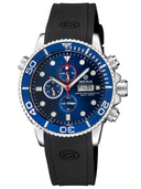 Master 1000 USA Chronograph Quartz Chronograph Blue Bezel - Blue Dial Strap