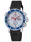 Master 1000 USA Chronograph Quartz Chronograph Blue Bezel - White Dial Strap