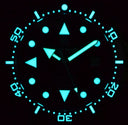 Master 1000 II 44mm Automatic Diver Black Blue Ceramic Bezel Arrow Vintage Black Dial Strap