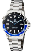 Master 1000 II 44mm Automatic Diver Black/blue Ceramic Bezel -black Glossy Dial-blue Hands