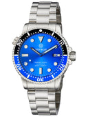 Master 1000 II 44mm Automatic Diver Black/blue Ceramic Bezel -blue Sunray Dial