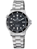 Master 1000 II 44mm Automatic Diver Black Ceramic Bezel -black Dial White Lume Texture Dial Bracelet